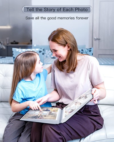Photo Album 4x6-300 Photos Linen Cover Photo Books with 300 Horizontal Pocket... - Picture 6 of 6