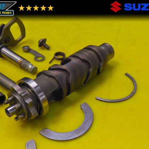 OEM 99-07 SUZUKI HAYABUSA TRANSMISSION GEAR CHANGE FORKS SHIFT SHAFT CAM DRUM - Picture 5 of 8