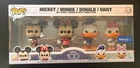 Funko Pop! Disney 4 Pack - Mickey, Minnie, Donald, Daisy Walmart Exclusive RARE