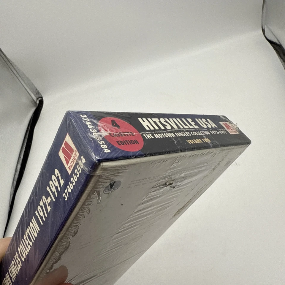 Hitsville USA Vol 2 The Motown Singles 1972-1992 Cassettes Box Set 4 New - Image 4 of 4
