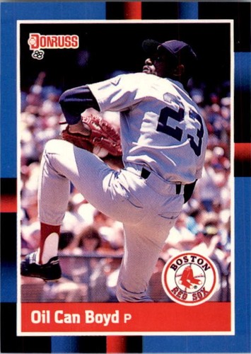 Oil Can Boyd #462 1988 Donruss card