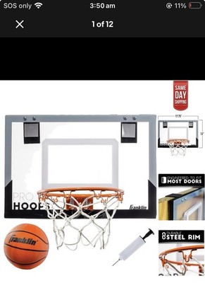 Pure2Improve - Fun Hoop Classic - Mini Basketball Ring
