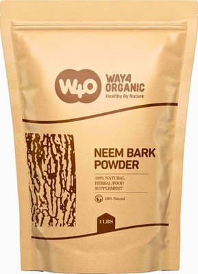 Neem Bark Powder   16 oz (1 lb)   Tooth & Digestive Support   Ayurvedic Herbal