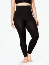 Shapermint Empetua High Waisted Active Control Shaping Leggings Womens 3XL Black