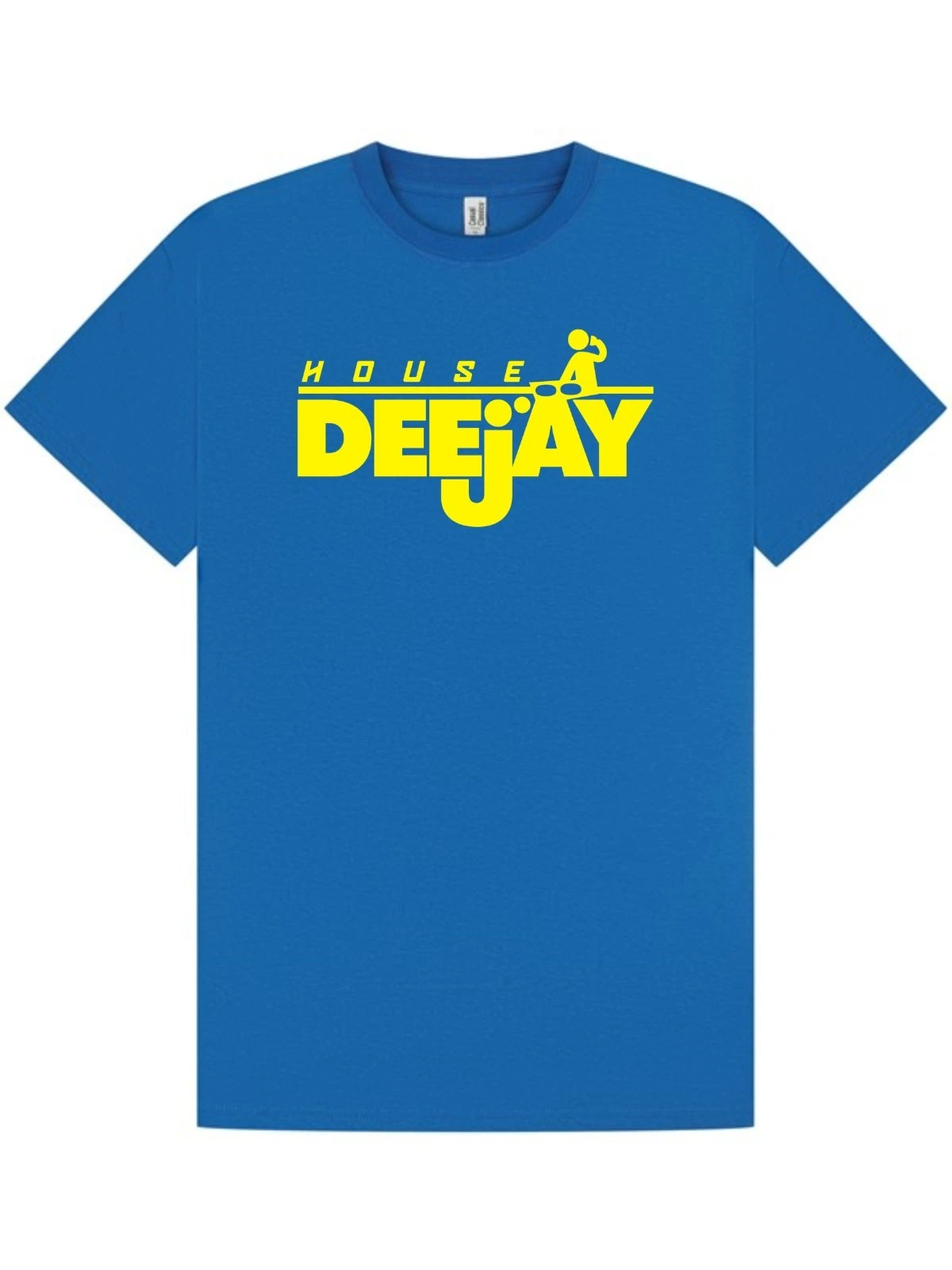 HOUSE DEEJAY Unisex T-shirt DJ Disco Rave Music