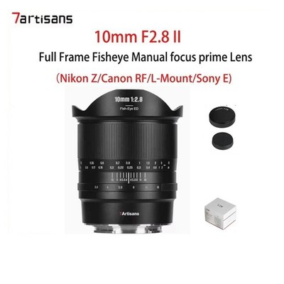 7artisans 10mm F2.8 Mark 2 II Ultra Wide Angle Lens For Sony E Canon RF Nikon Z
