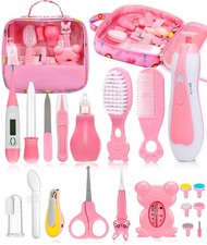 Baby Healthcare and Grooming Kit, Safety Nail Trimmer Baby Nursery Kit, Newbo...