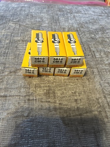 (7 Stück) NGK CM6 Zündkerzen passend für DA, DLE, 3W, GP