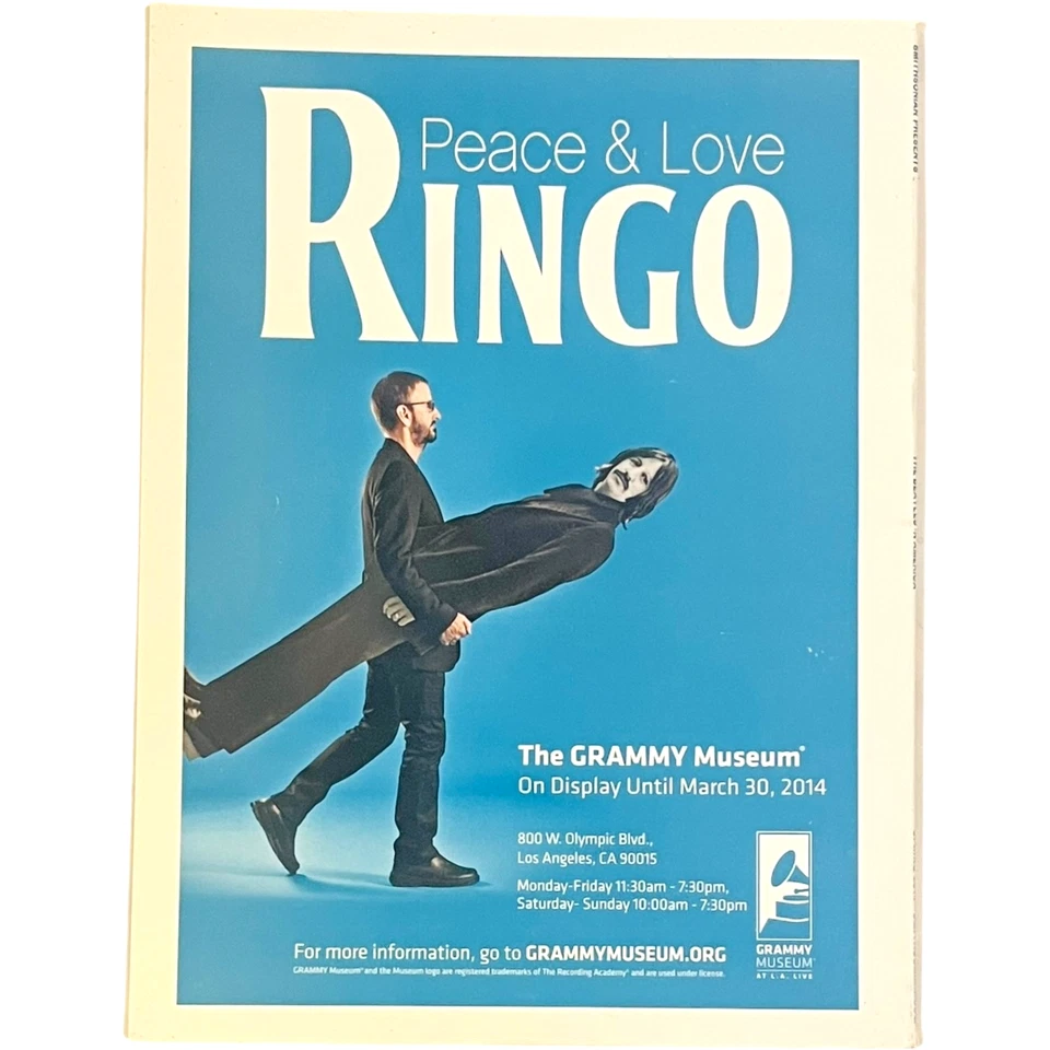 The Beatles in America Special 50th Anniversary Issue Magazine Smithsonian 2014 - Image 4 of 4