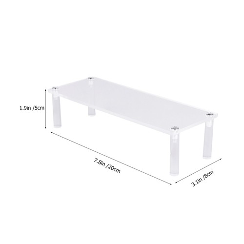 Juego elevador de exhibición de 2 piezas con soporte de acrílico transparente modelo de mesa para niños - Imagen 3 de 12
