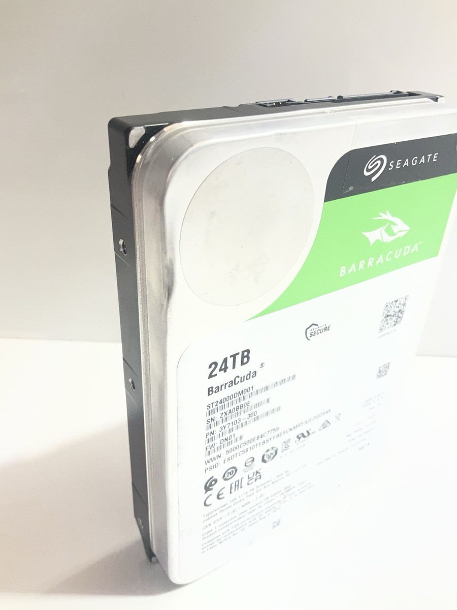 Seagate BarraCuda 24TB HDD ST24000DM001 7200RPM SATA – FOR PARTS