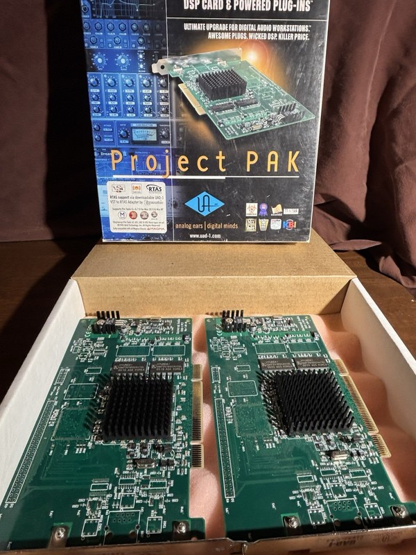 Universal Audio UAD-1 Project Pak + UAD-1 Flexi Pak - Auction For 2 UAD-1 Units