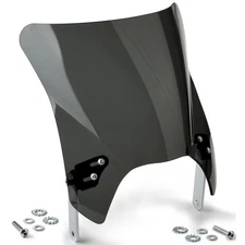 National Cycle Mohawk Windshield Dark Tint Chrome Hardware N2844-001