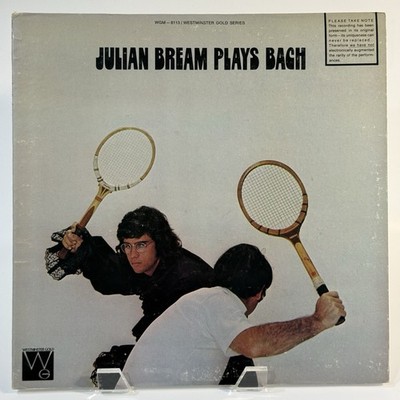 Julian Bream Plays Bach / Chaconne, Sarabande / Westminster Gold WGM 8113 LP