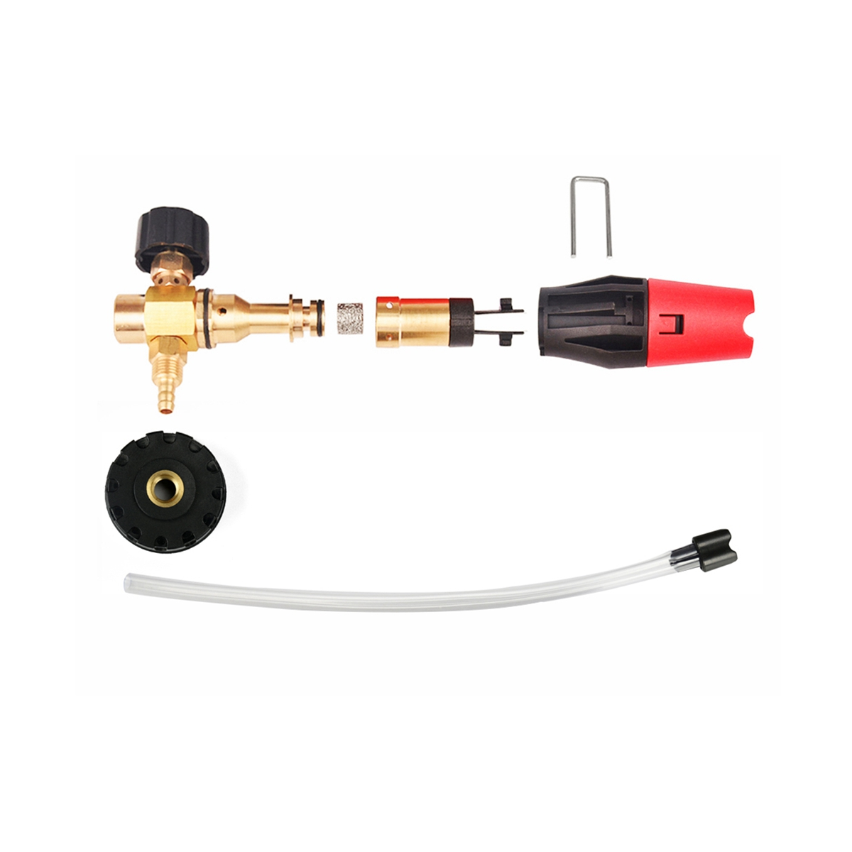 3X Pressure Washer Snow Foam Lance Nozzle Adjustable Foam Cannon