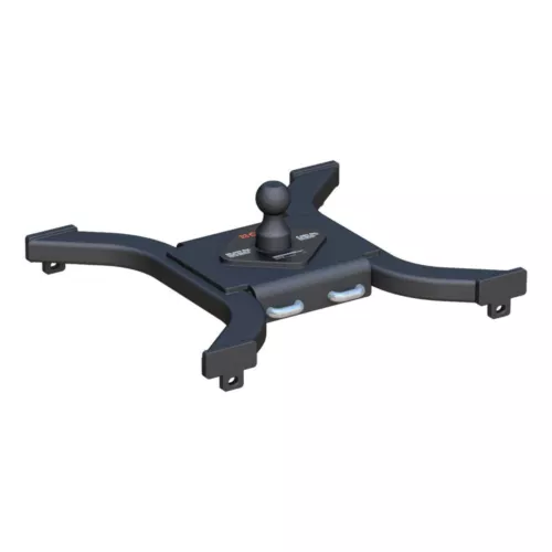 Curt Spyder 5th Wheel Rail Gooseneck Hitch w/ Tailer Ball & Safety Chain Hook-Up