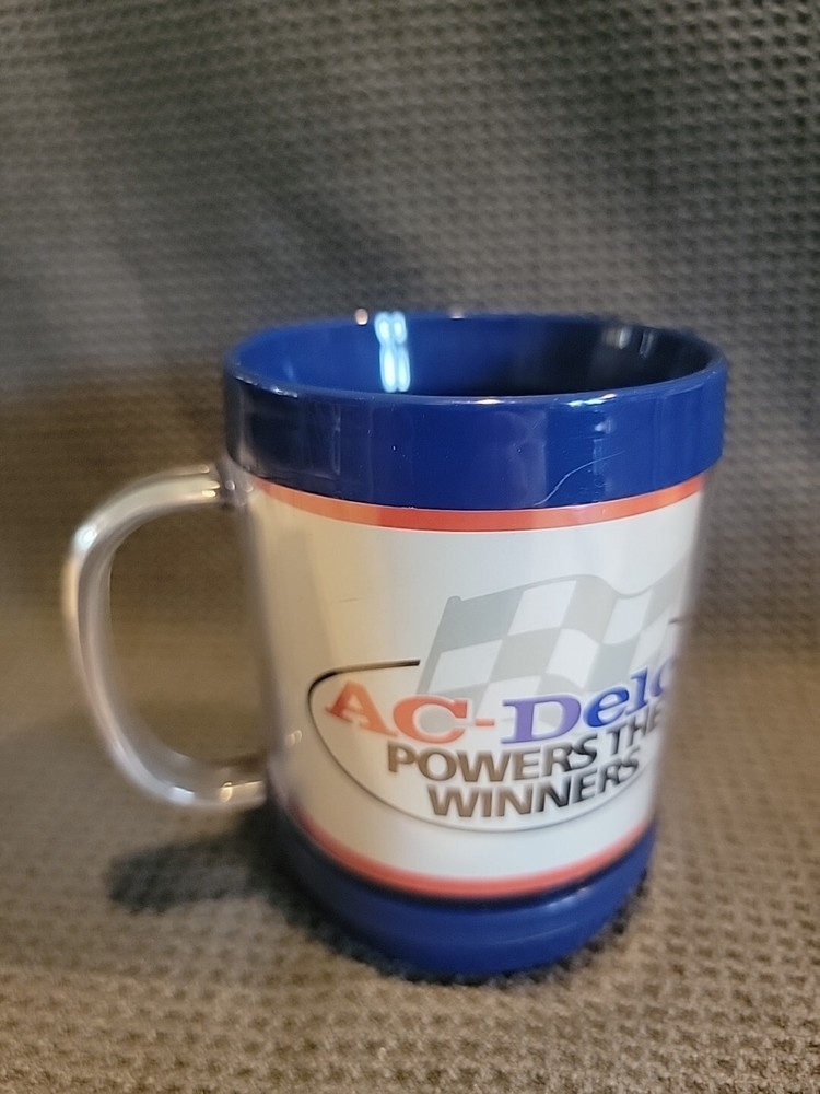 Ac-delco Powers The Winners Coffee Cup....Nascar!  Vintage!!