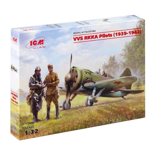 VVS RKKA Pilotos 1939-1942 Modelo Plástico Kit ICM 32102 Plástico Modelo Kit 1:32 - Imagen 1 de 6