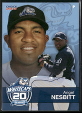 Angel Nesbitt 2013 West Michigan Whitecaps Team Set 