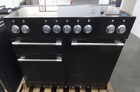 New ListingAga Mercury 48 Inch Induction Range 5 Induction Heating Elements Matte Black