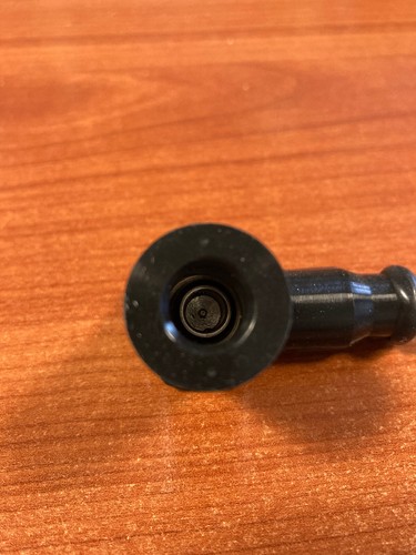 WSM 369-127 Candle Pipette NGK TB05EM-R Silicone Black Spark Plug Boot - Picture 3 of 4