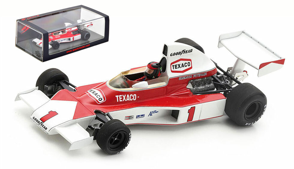 Spark S5743 McLaren M23 Winner British GP 1975 - Emerson Fittipaldi 1/43 Scale