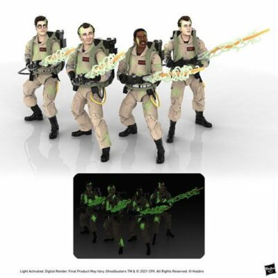 Ghostbusters Plasma Series: Glow-in-the-Dark Wave (4er-Set), Hasbro