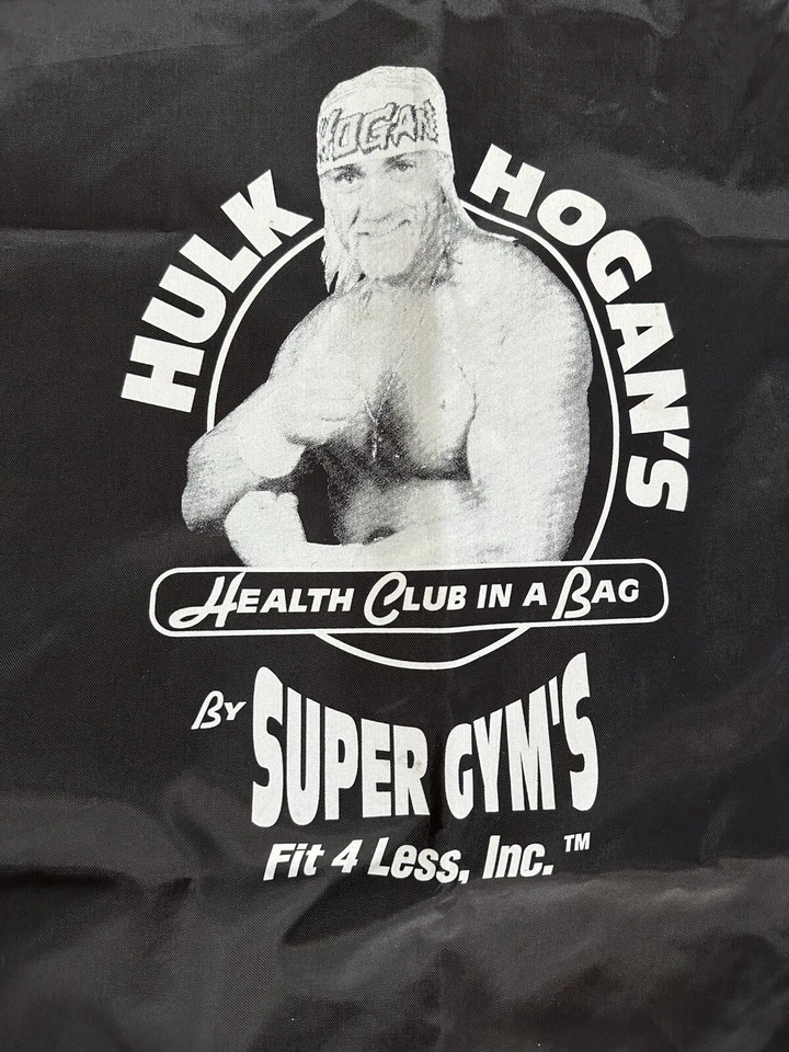 Bolsa de transporte Hulk Hogan’s Health Club In A Bag Super Gym’s Fit 4 menos de colección solamente Foto 4 de 4