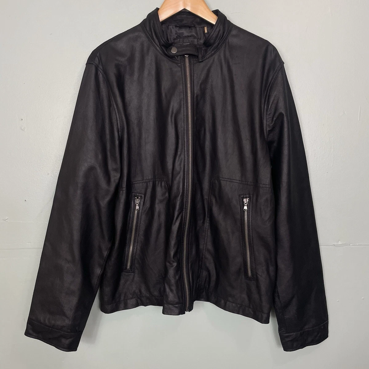 saks fifth avenue leather jacket products for sale | eBay