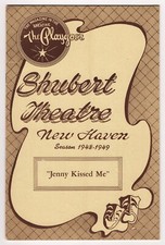 Leo G. Carroll "JENNY KISSED ME" Mary Anderson / Jean Kerr 1948 Tryout Playbill