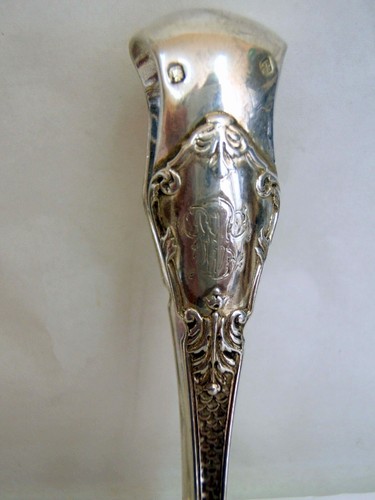 Sugar Tongs Lion Paw Solid Silver Monogram Minerva 51 Gr - Picture 2 of 4
