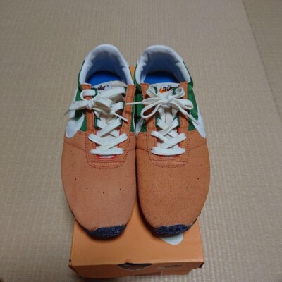 US9.5 NIKE STING VNTG 316160-811 2009 DEEP ORANGE/WHITE/PINE US9.5 NIKE STING VNTG 316160-811 2009 DEEP ORANGE/WHITE/PINE