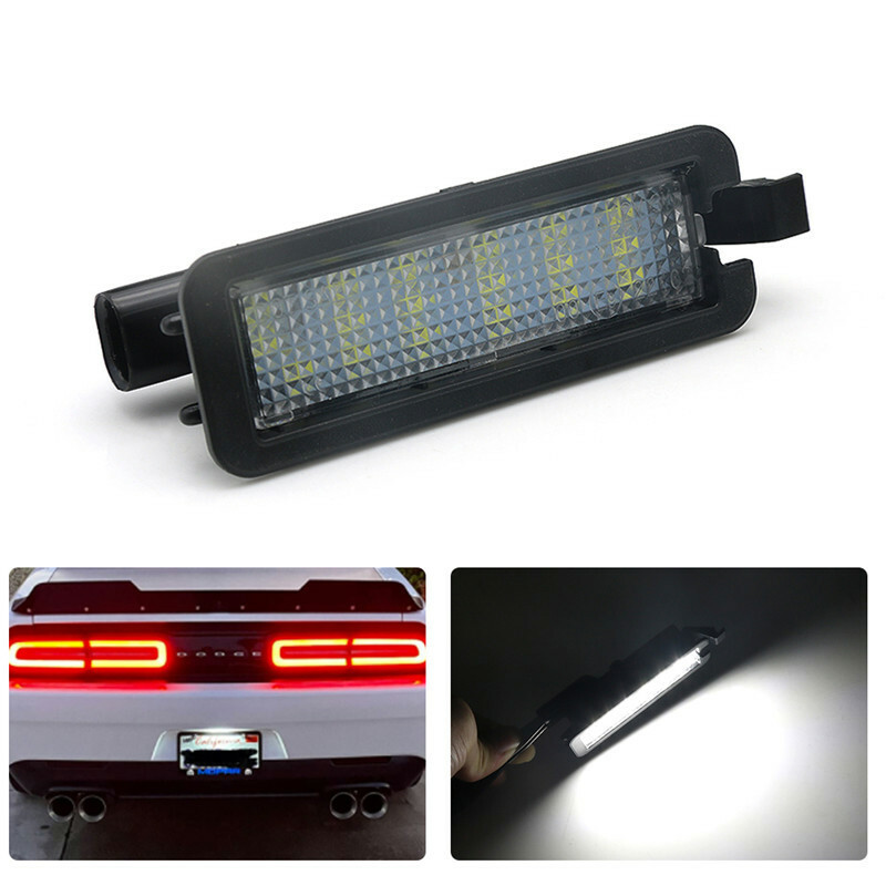 For Dodge Charger License Plate Light Bulbs Chrysler 300 20152020