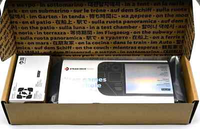 Valve Steam Deck OLED 1TB 2TB SSD Upgrade w/ Premium Etched Glass Gaming Console