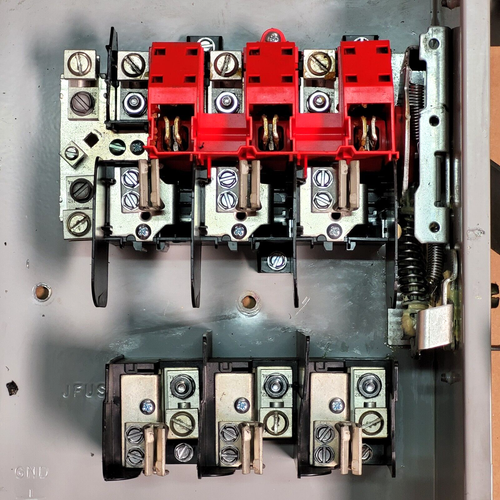 MURRAY GENERAL DUTY SAFETY SWITCH GHN423N 100A 240VAC 250VDC TYPE 1 - Picture 3 of 11