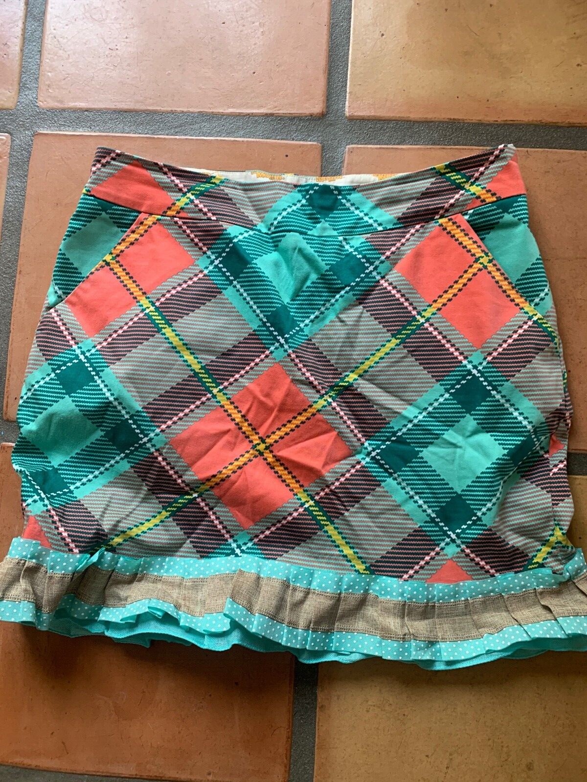 Loudmouth Golf Ladies Skorts Size 4 Golf Skirt ARGYLE DIAMOND eBay