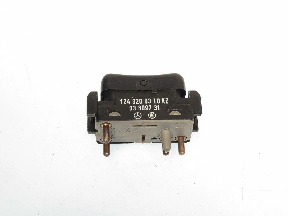 Interruptor de ventana de puerta compatible con Mercedes Benz E420 300 400 260 124.820.93.10 Foto 2 de 2