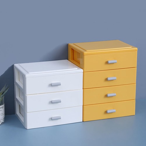 2 Pieces Aufbewahrungsbox Mit tendance Drei Schichten Student Desktop-Speicher-Organizer