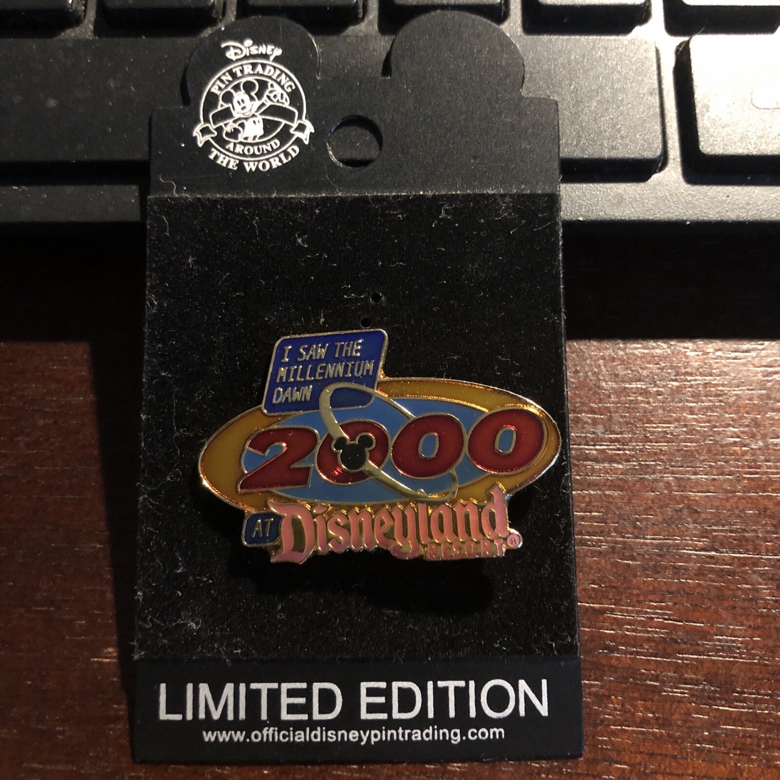 Cast Member Exclusive I Saw The Dawn At Disneyland 2000 Millennium Pin