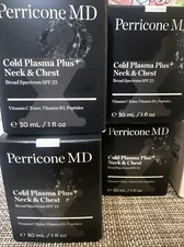 NEW Perricone MD Cold Plasma Plus+ Neck & Chest Broad Spectrum SPF 25 ,Exp 12/25