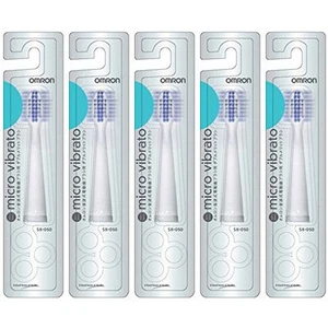 OMRON Japan Sonic Electric Toothbrush Replacement Mild Brush 5pcs set SB-050