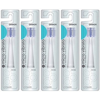 OMRON Japan Elektrische Schallzahnbürste Ersatz Milde Bürste 5er Set SB-050