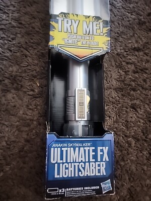 Star Wars THE CLONE WARS ANAKIN SKYWALKER ULTIMATE FX LIGHTSABER