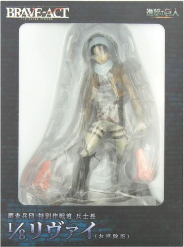 Sen-ti-nel Brave-Act Levi Cleaning Version Attack on Titan Action Figure - Picture 1 of 3