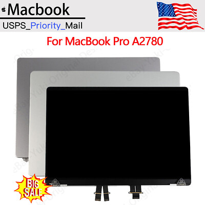 LCD Screen Display Replacement For Apple Macbook Pro 16'' A2485 A2780 2021-2023