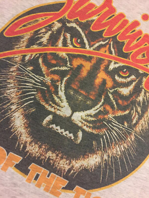 Eye of the Tiger 1982 Vintage Tour Jersey T-SHIRT | eBay
