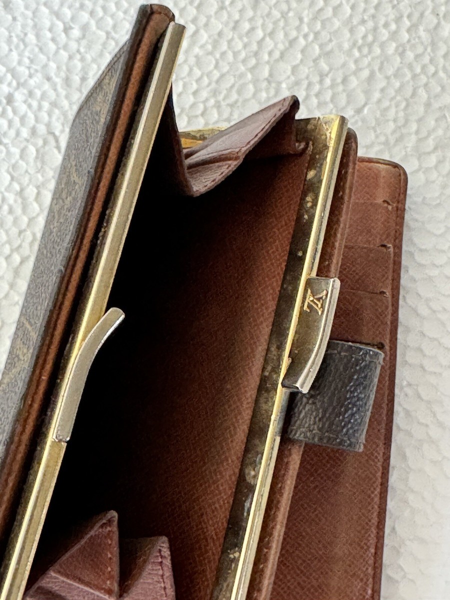 Louis Vuitton Monogram Kiss Lock Porte Monnaie Viennois Bifold