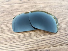 Dark Grey Black polarized Replacement Lenses for Oakley Big Taco
