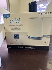 AX4200 CBK752-100NAS orbi wifi 6 mesh system with Satellite