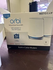 AX4200 CBK752-100NAS orbi wifi 6 mesh system with Satellite